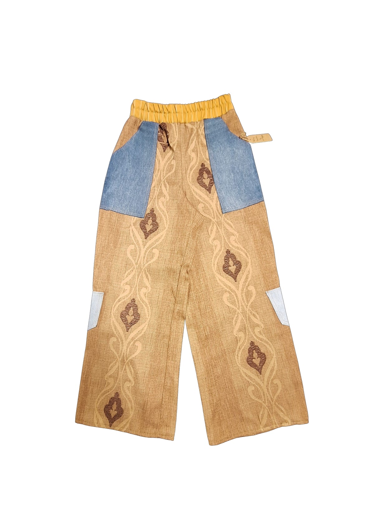 Pigeons & Parsley Golden Blue Trousers